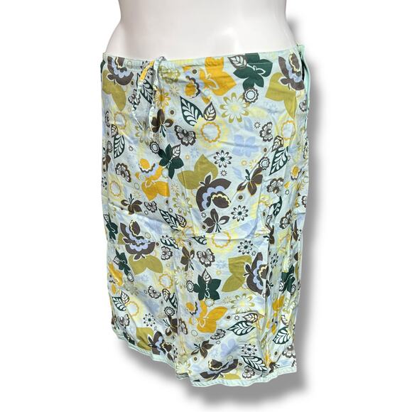 Aventura Clothing Womens Tank Top Skirt Matching Set Floral Print Size 14 Large - Picture 10 of 16